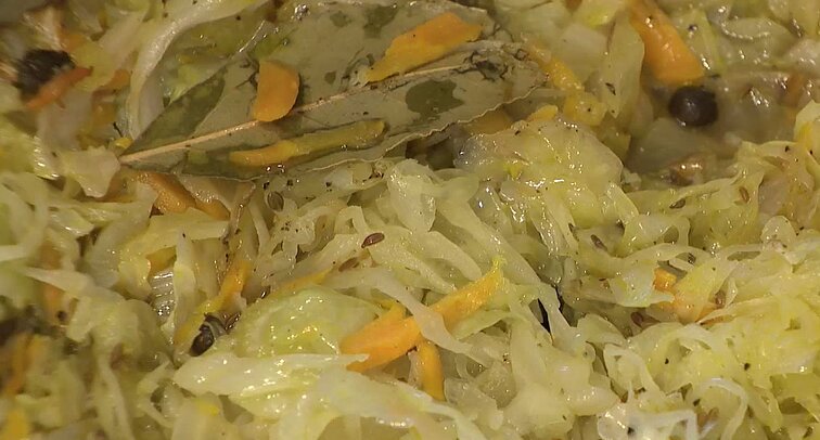 Troškinti kopūstai Troškinti kopūstai