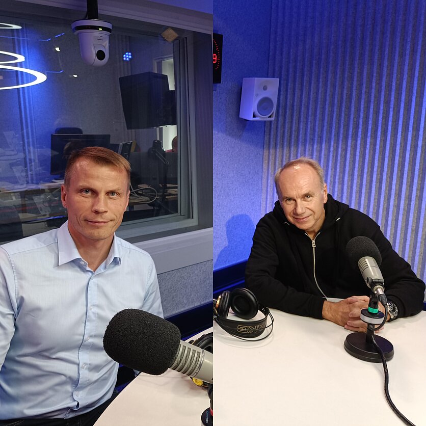 J. Kučinskaitės nuotr., Saulius Jurkevičius ir Artūras Palekas