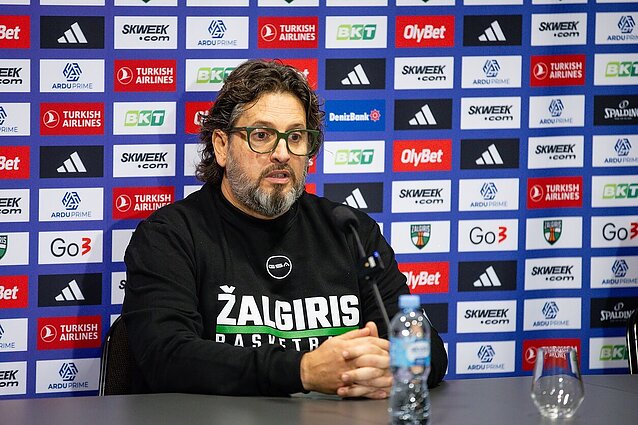 Trinchieri po pergalės prieš „Barcelona“: žaidėme netobulai, tačiau energingai