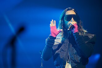 Jaredo Leto grupės „30 Seconds To Mars” koncertas Kauno „Žalgirio“ arenoje