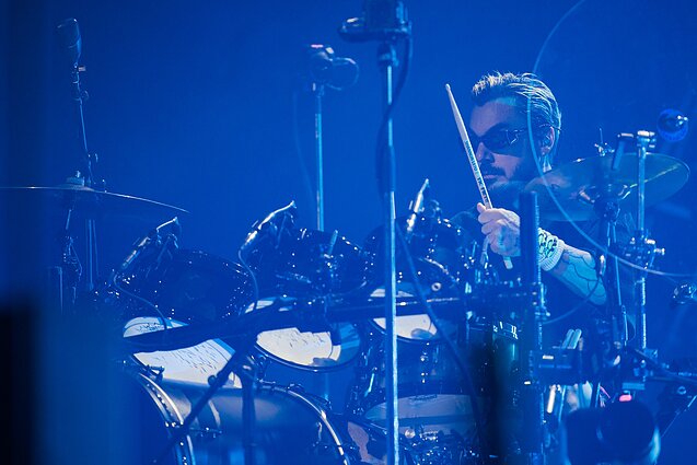 Jaredo Leto grupės „30 Seconds To Mars” koncertas Kauno „Žalgirio“ arenoje