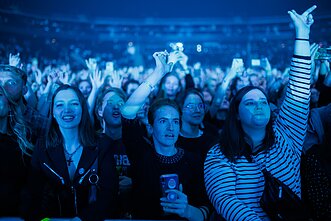 Jaredo Leto grupės „30 Seconds To Mars” koncertas Kauno „Žalgirio“ arenoje
