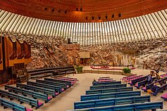 Tempeliaukio (uolos) bažnyčia Helsinkyje
