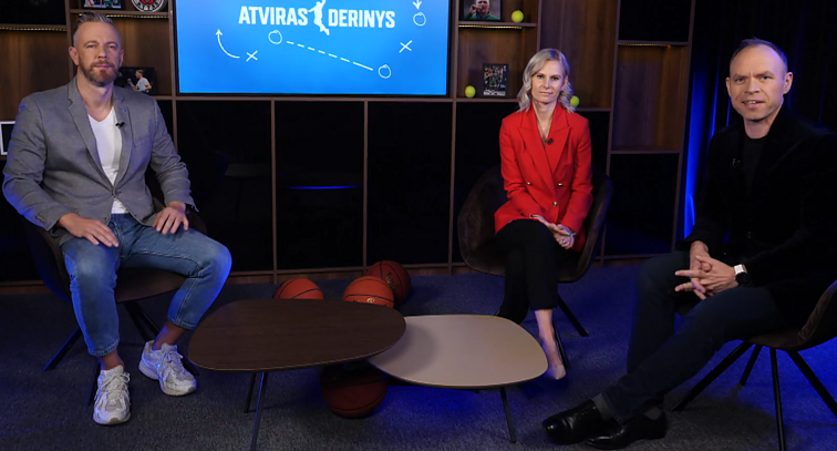 Sporto laida „Atviras derinys“.