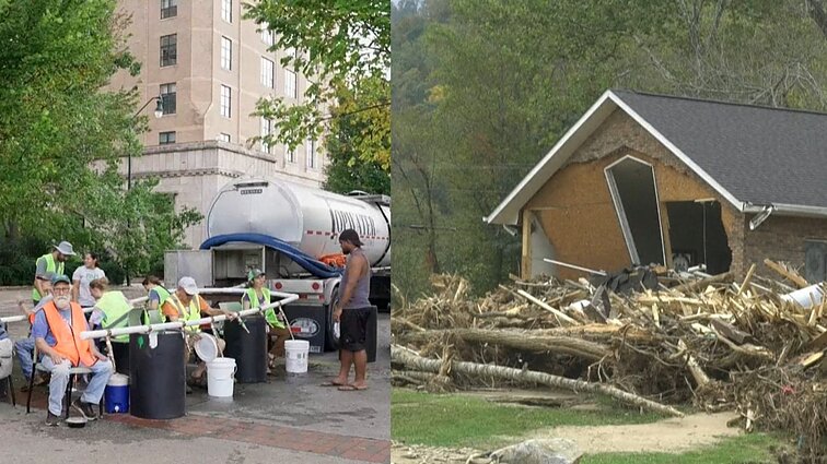 Sąmokslo teorijos nelaimės akivaizdoje: JAV praūžęs uraganas virsta politine audra