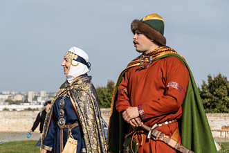 Viduramžių diena Vilniaus gynybinės sienos Bastėjoje