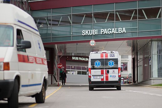 Skubi pagalba, Vilniaus universiteto ligoninė Santaros klinikos