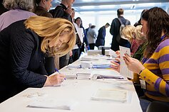 Vilija Blinkevičiūtė balsavo išankstiniuose Seimo rinkimuose