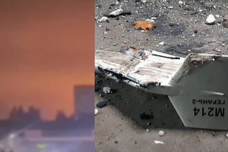 Ukrainiečiai sudavė smūgį sandėliui, kur laikyti dronai