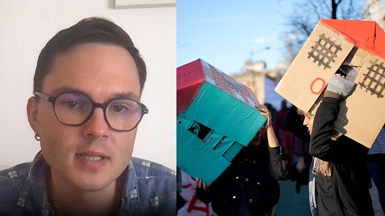 Portugalijoje įsikūręs Arnas: dėl aukštų nuomos kainų lisaboniečiai apsigyvena palapinėse