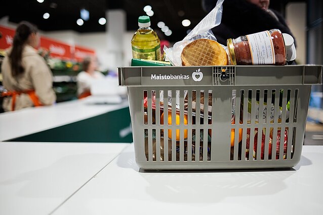 Prasideda „Maisto banko akcija: „Nors Lietuva gyvena geriau, stokojančių nemažėja“