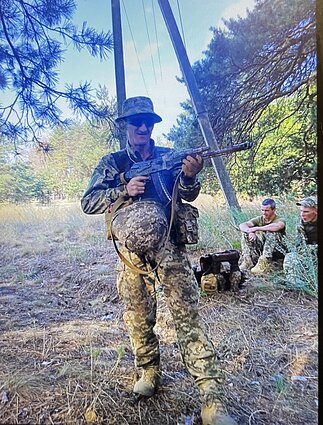 Saša kariuomenės apmokymuose