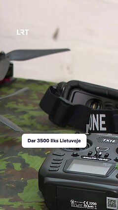Kariuomenę pasiekė tūkstantis lietuvių gamintų FPV dronų