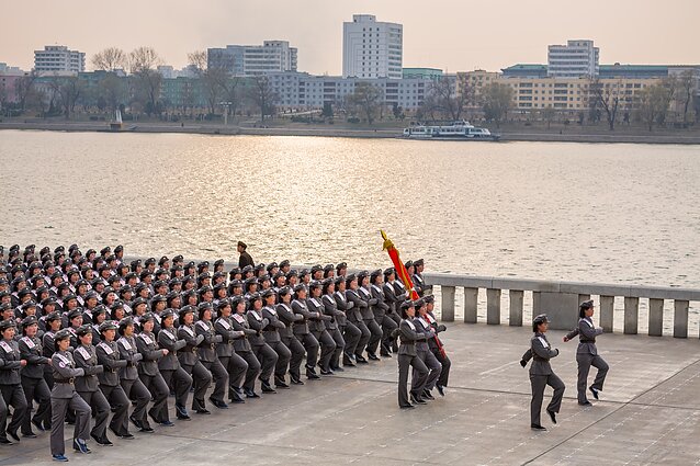 Парад армии Северной Кореи