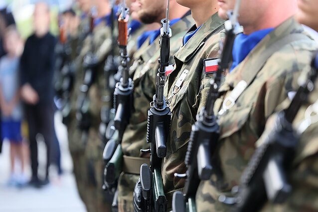 Польские военнослужащие