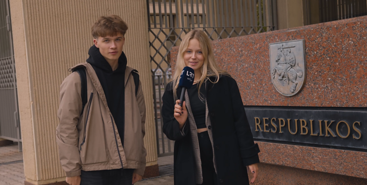 Ieva ir Herkus tikrina jaunimo žinias: ką jie žino apie Seimo rinkimus?