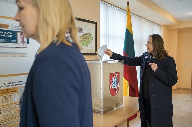 Lietuvos ambasadoje Kyjive vyksta Seimo rinkimai