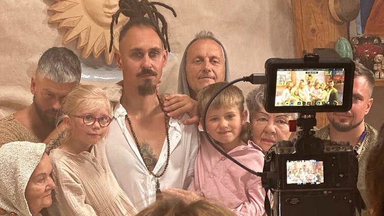 Medono klipo filmavimo akimirka