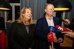 Viliją Blinkevičiūtė, Saulius Skvernelis