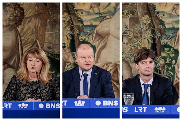 Vilija Blinkevičiūtė, Saulius Skvernelis, Ignas Vėgėlė