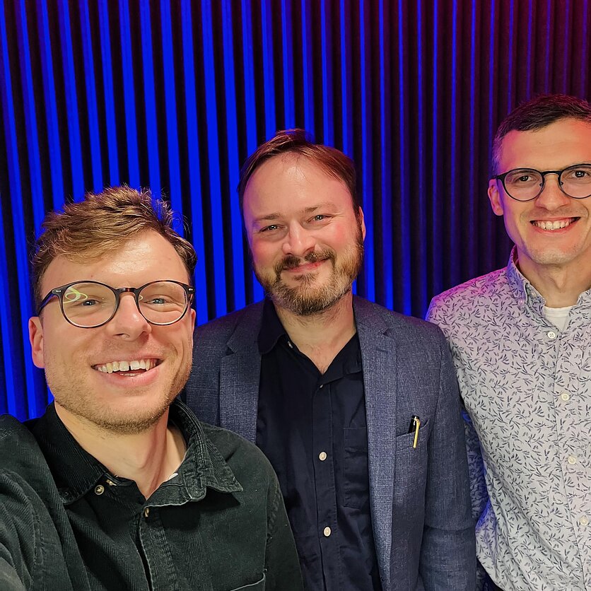 LRT nuotr., Laidos vedėjai su Gintautu Narmontu