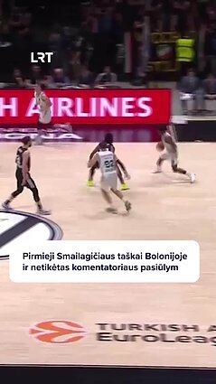 Pirmieji Smailagičiaus taškai Bolonijoje ir netikėtas komentatoriaus pasiūlymas