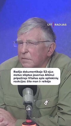 Jausmus Albinui įamžinęs Vitalius apie tai, kodėl delsė prabilti viešai