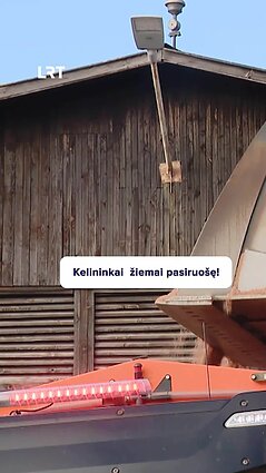 Kelininkai: žiemos sezonui esame pasirengę