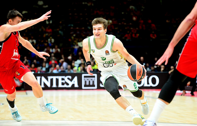 Įspūdingi lietuvių tritaškiai: Mirotičius bejėgis prieš Giedraičio ir Sirvydžio metimus