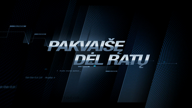 Pakvaišę dėl ratų