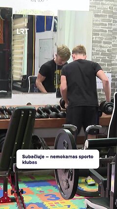 Subačiuje įrengtas nemokamas sporto klubas!