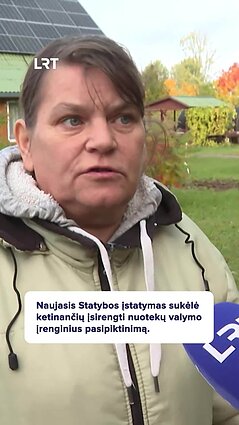 Ketinančių įsirengti nuotekų valymo įrenginius pasipiktinimas