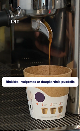 Ar esate girdėję apie valgomus tvarius puodelius?