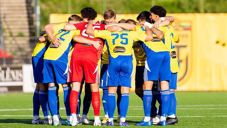 Lietuvos futbolo „TOPsport A lyga“. „TransINVEST“ – „Hegelmann“