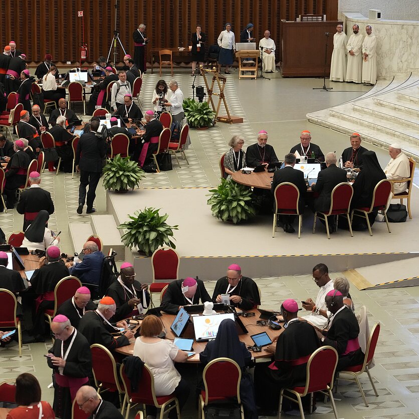 AP nuotr., Ar sinodiškumas Bažnyčioje aprėpia ir visuomeninių klausimų svarstymą?