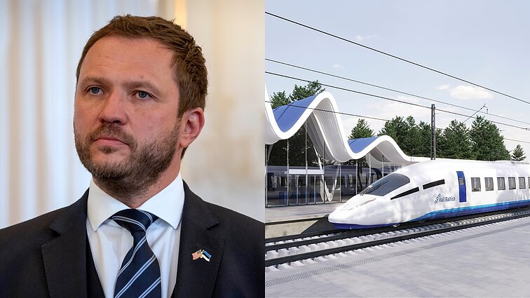 Amžiaus projektu „Rail Baltica“ pavadinęs Estijos ministras: tai tarsi didžioji kinų siena