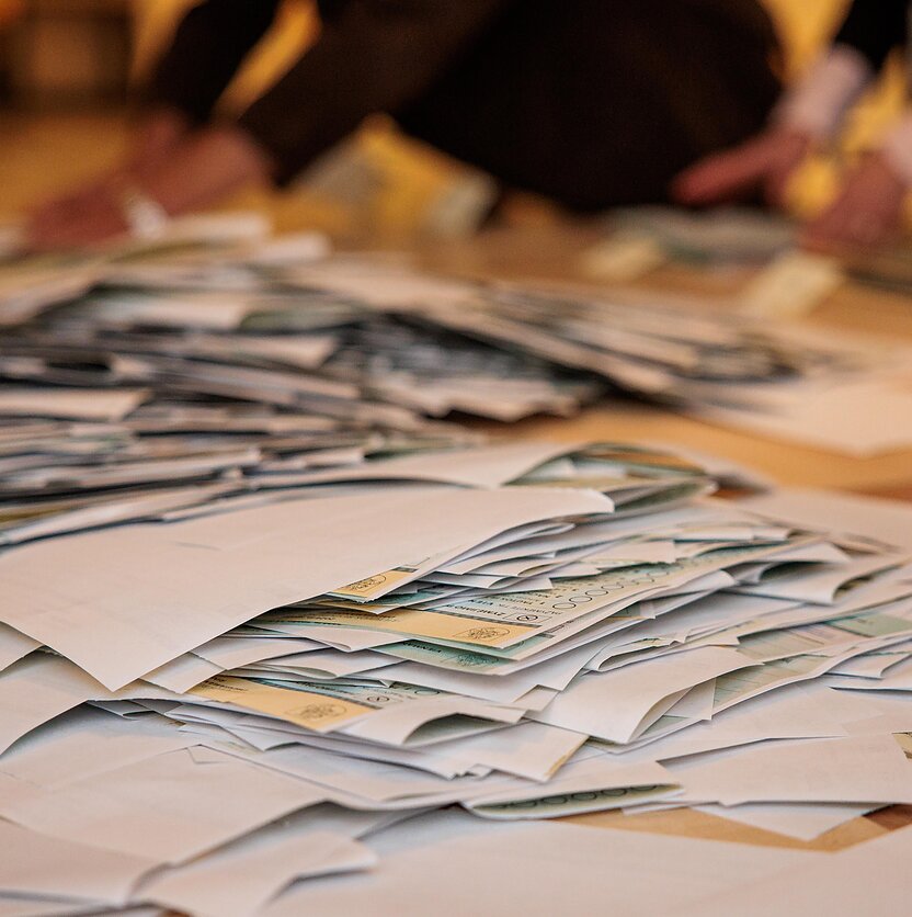 D. Umbraso  / LRT nuotr., Rinkimų į Seimą 2024 balsų skaičiavimas