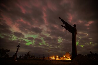The Northern Lights in Trakai District