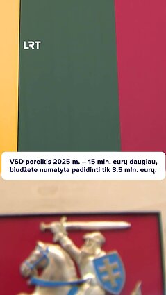 Darius Jauniškis: finansavimas departamentui – nepakankamas
