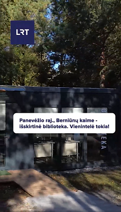 Biblioteka moduliniame namelyje: tai tarsi ateities biblioteka