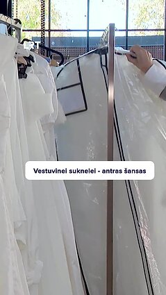 Ar rengtumėtės padėvėtą vestuvinę suknelę?