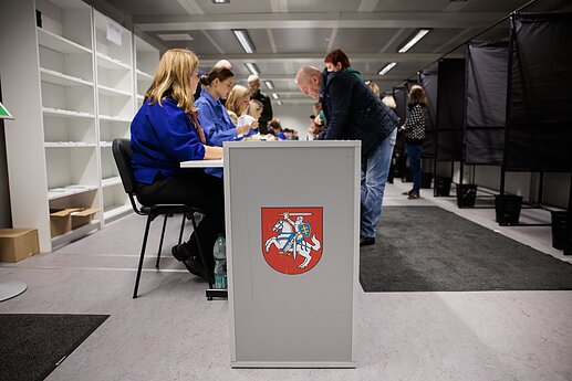 Išankstinis balsavimas antrajame Seimo rinkimų ture 2024