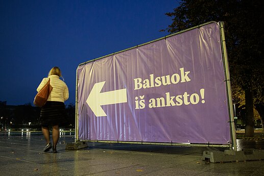 Išankstinis balsavimas antrajame Seimo rinkimų ture 2024