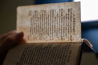 W kowieńskiej bibliotece Ąžuolyno odnaleziono książkę Macieja Kazimierza Sarbiewskiego z 1639 r.