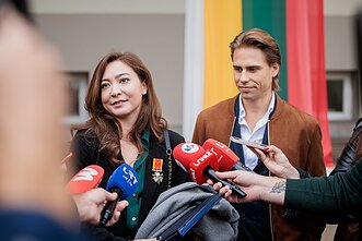 Allison Reed ir Saulius Ambrulevičius