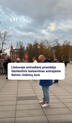 Prasidėjo išankstinis balsavimas antrajame Seimo rinkimų ture