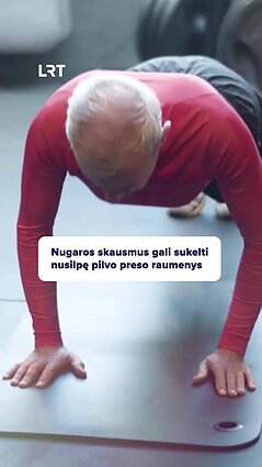 Mitai apie nugaros skausmus