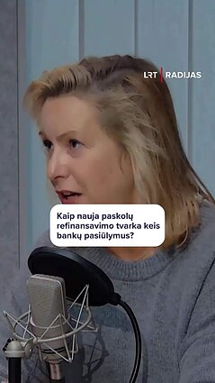 Nauja paskolų refinansavimo tvarka gali versti bankus mažinti maržas