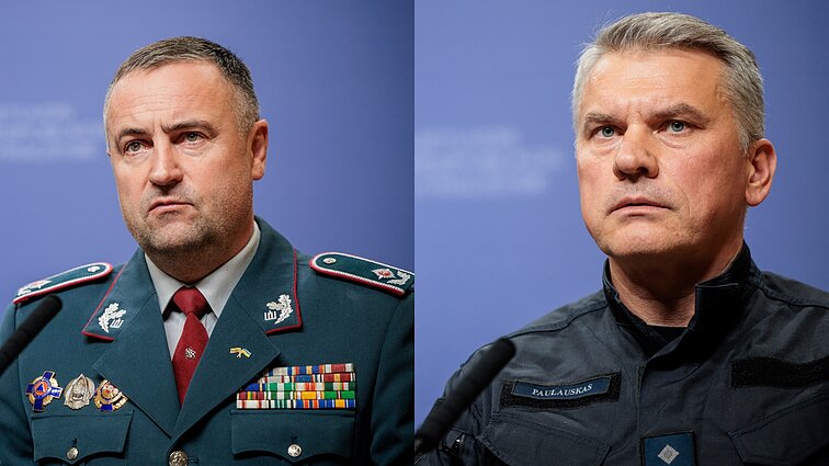 Paskirti viešojo saugumo lyderiai: Požėla vadovaus PAGD, Paulauskas – policijai
