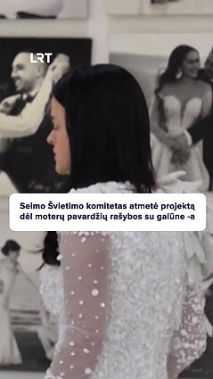 Projektas atmestas: moterų pavardžių nerašysime su galūne -a